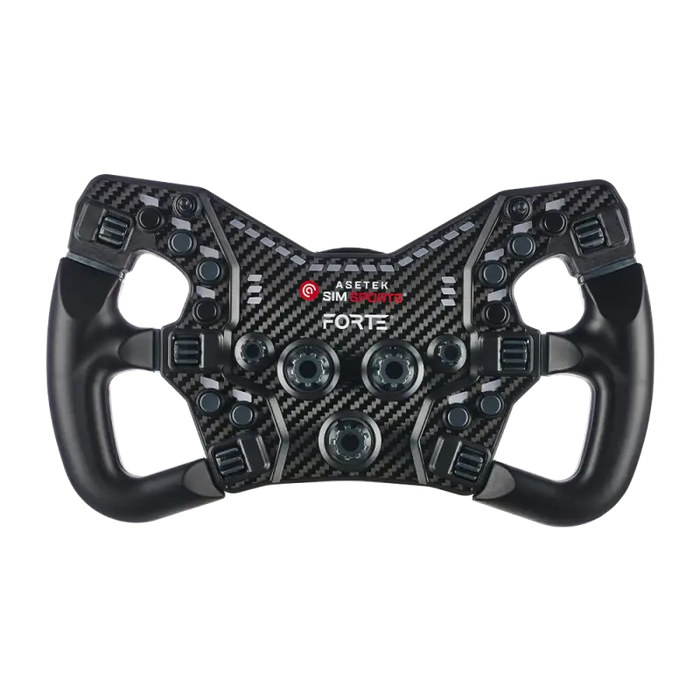 ASETEK SIMSPORTS - FORMULA LMP HANDLES - Forte Formula wheel - front view