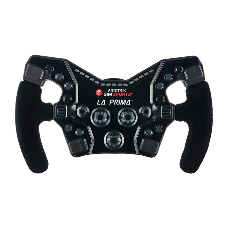ASETEK SIMSPORTS - FORMULA REGULAR HANDLES W. SUEDE - La Prima Formula wheel