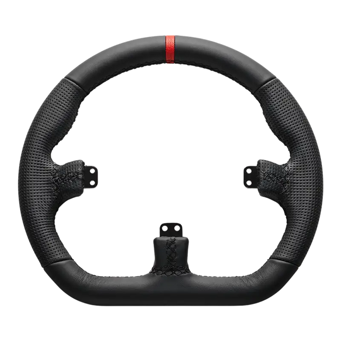 Asetek SimSports GT Closed D Black Leather Rim - Steering Rim