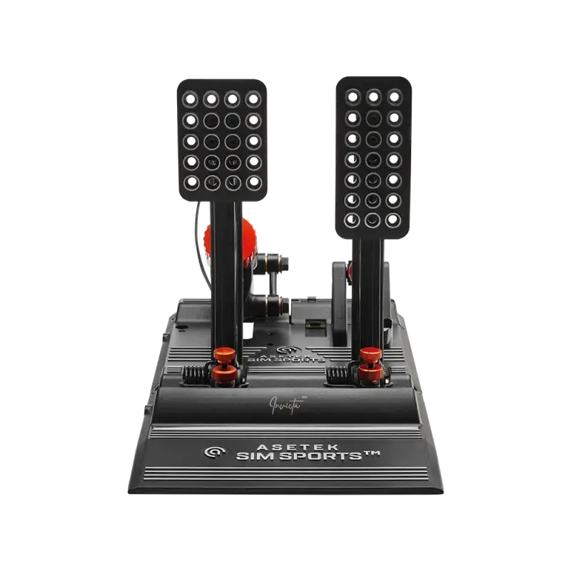 Asetek SimSports Invicta™ Pedals T.H.O.R.P.™ II Throttle and Brake Pedals - Sim Pedals