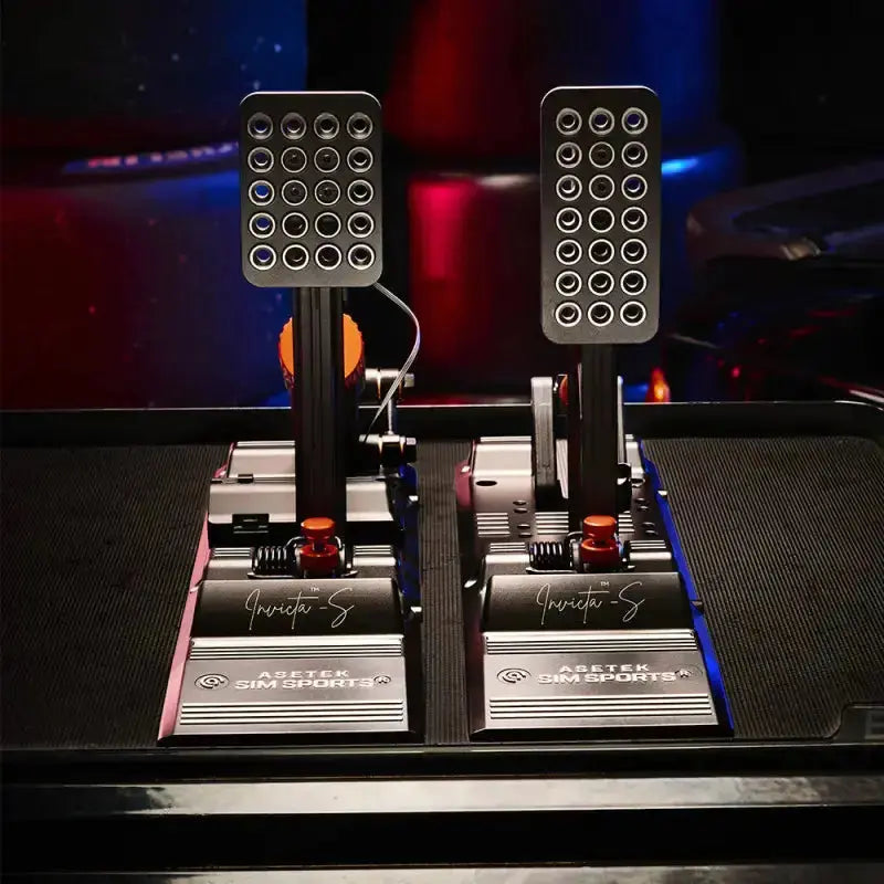 Asetek SimSports Forte 18nm Iinvicta S-Series Pedals Bundle