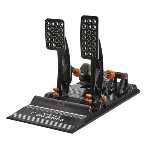 Asetek SimSports Invicta™ Sim Racing Pedals Brake and Throttle - Hydraulic System - Sim Pedals