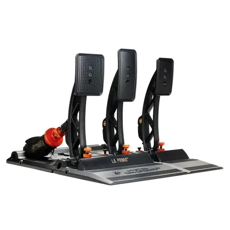 Asetek SimSports La Prima Brake and Gas Pedal + Clutch - Sim Race