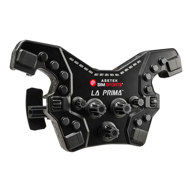 Asetek SimSports La Prima 16Nm Direct Drive Bundle Asetek SimSports Asetek SimSports Wheelbase + Steering Wheel + Pedals Bundle  Sim Race Webshop B.V.