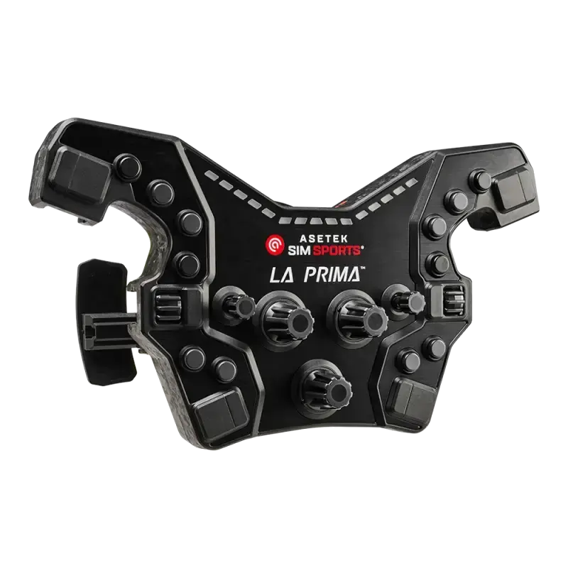 Asetek SimSports La Prima 12Nm Direct Drive Bundle — La Prima Formula Button Box