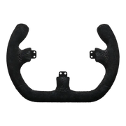 ASETEK OPEN D BLACK SUEDE RIM - back view