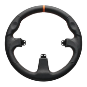 Asetek SimSports Round Black Leather Steering Wheel Rim Steering Rim