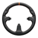 Asetek SimSports Round Black Leather Steering Wheel Rim Steering Rim