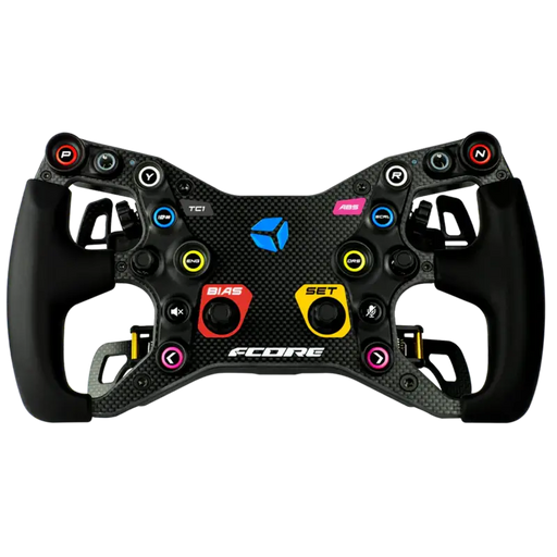 CUBE CONTROLS F-CORE FORMULA SIM RACING STEERING WHEEL - With-out HUB / PADDLES 4 + (Aluminium) - Steering Wheel