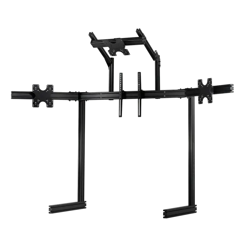 Next Level Racing Elite Quad Monitor Stand - Black Edition - Sim Race Webshop B.V. Monitor Stand  Next Level Racing