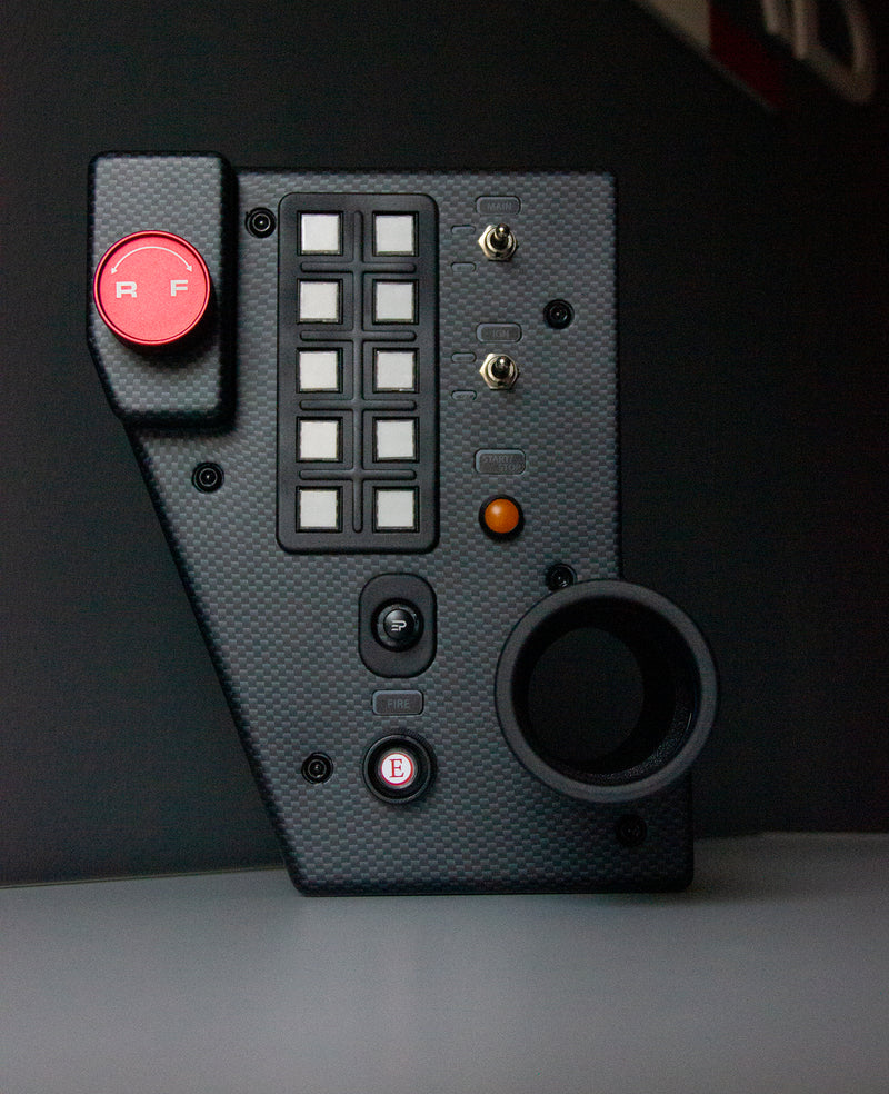 EPLAB 992CF Motorsport-Style Sim Racing Button Box – official EPLAB photo 5