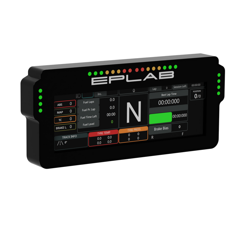 EPLAB P992 7.9-inch Sim Racing Dashboard Display – official EPLAB product image 1