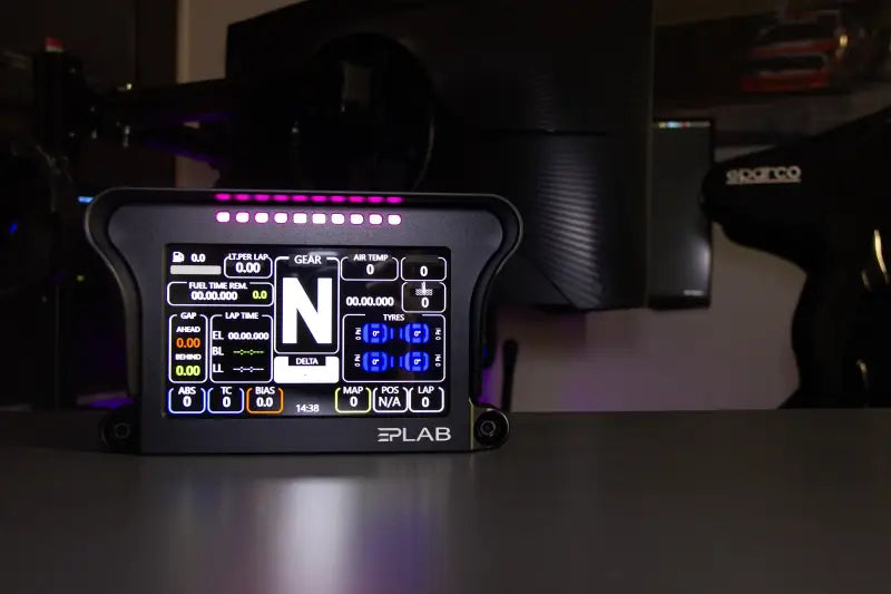 EPLAB SIM RACING HYPER-X 6,8 DDU Dashboard - detail shot 3