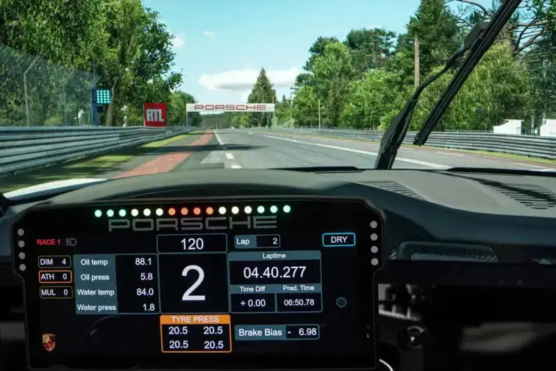 GRID Engineering Porsche 911 GT3 Cup Dashboard Display Unit - Data Display (DDU)