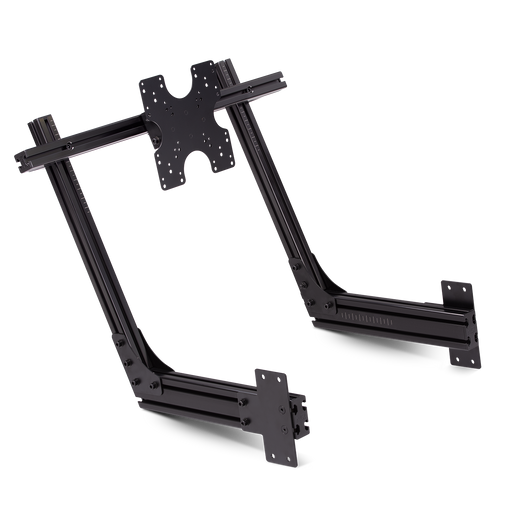 NEXT LEVEL RACING - ELITE DIRECT MONITOR MOUNT – BLACK EDITION - front view