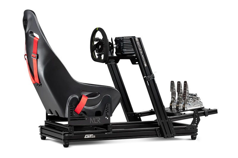 Next Level Racing GTElite Lite Wheel Plate Edition — pictured seat, electronics and accessories not included
