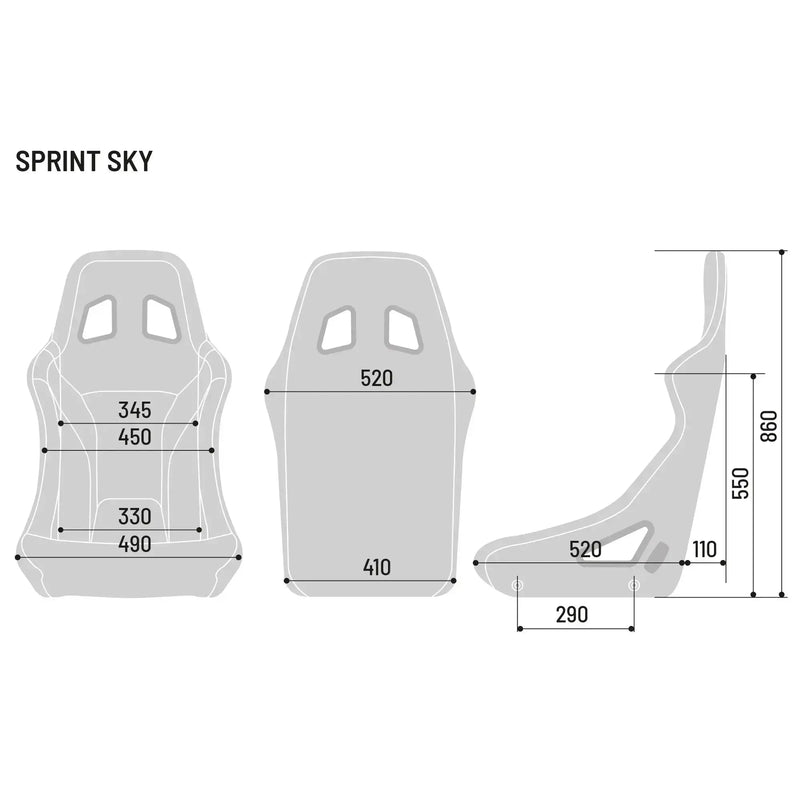 Sparco SPRINT Vinyl Sparco Racing