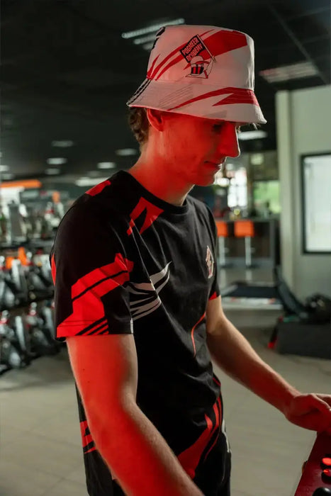 Jarno Opmeer Bucket Hat INDICATOR White Bucket Hat