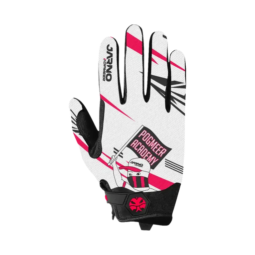 Jarno Opmeer Sim Racing Gloves INDICATOR White Sim Racing Gloves