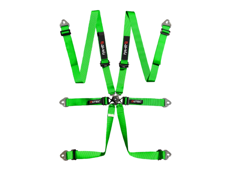 LTEC Endurance Aluminium 6-Point Racing Harness – Green – photo 14