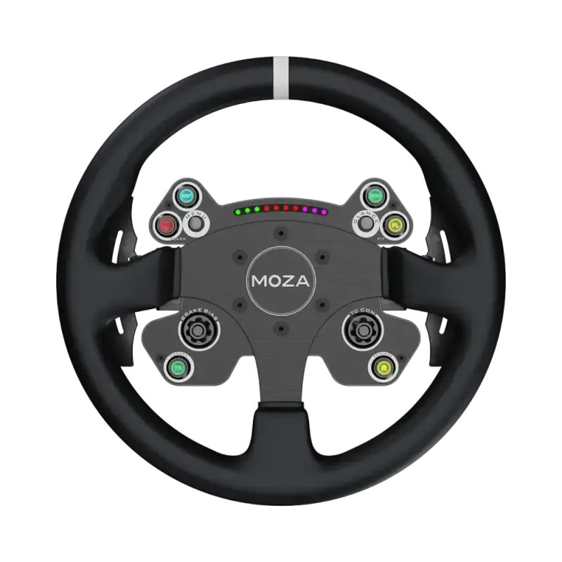 Moza Racing R12 Direct Drive Wheel Base – V2 + CS V2P Steering Wheel – Bundle - Wheel base + wheel