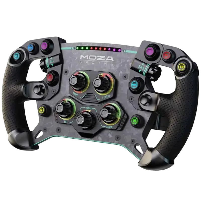 Moza Racing R12 Direct Drive Wheel Base – V2 + GS V2P GT Wheel – Bundle - Wheel base + wheel