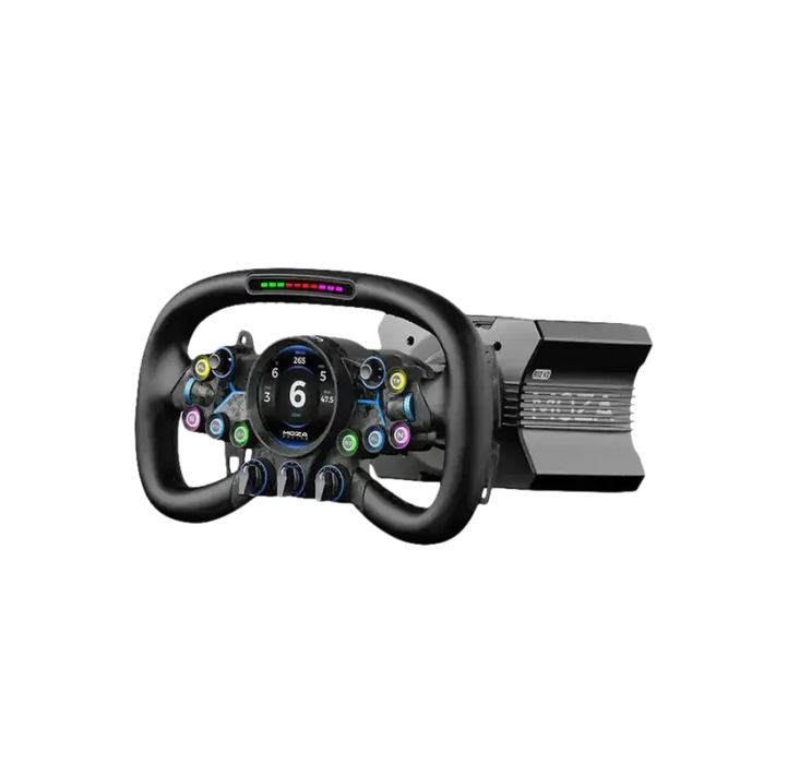 MOZA Racing R12 V2 + GS VISION Steering Wheel Bundle Wheel base + wheel