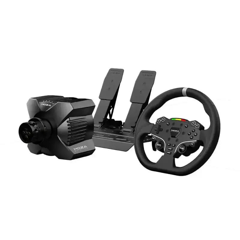 pc pedale mit kupplung Moza Racing R3 Rennlenkrad und Pedale für (nur PC) — Sim Race Webshop B.V