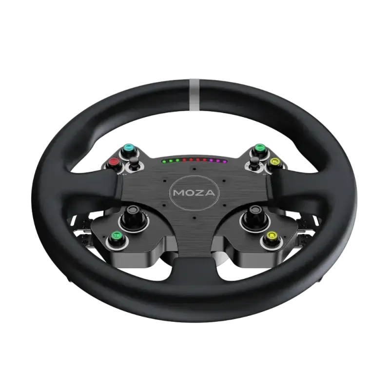 Moza Racing R9 Direct Drive Wheel Base – V2 + CS V2P Steering Wheel – Bundle - Wheel base + wheel