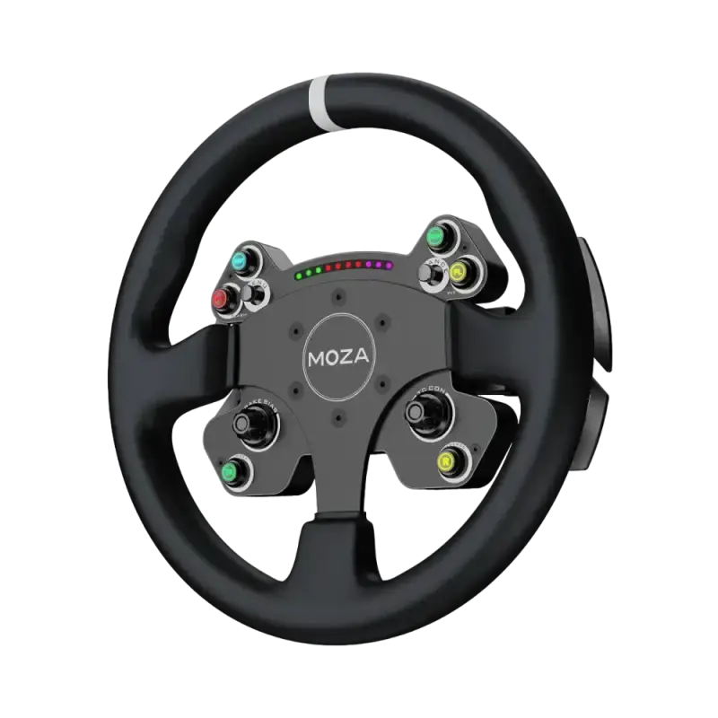 Moza Racing R9 Direct Drive Wheel Base – V2 + CS V2P Steering Wheel – Bundle - Wheel base + wheel