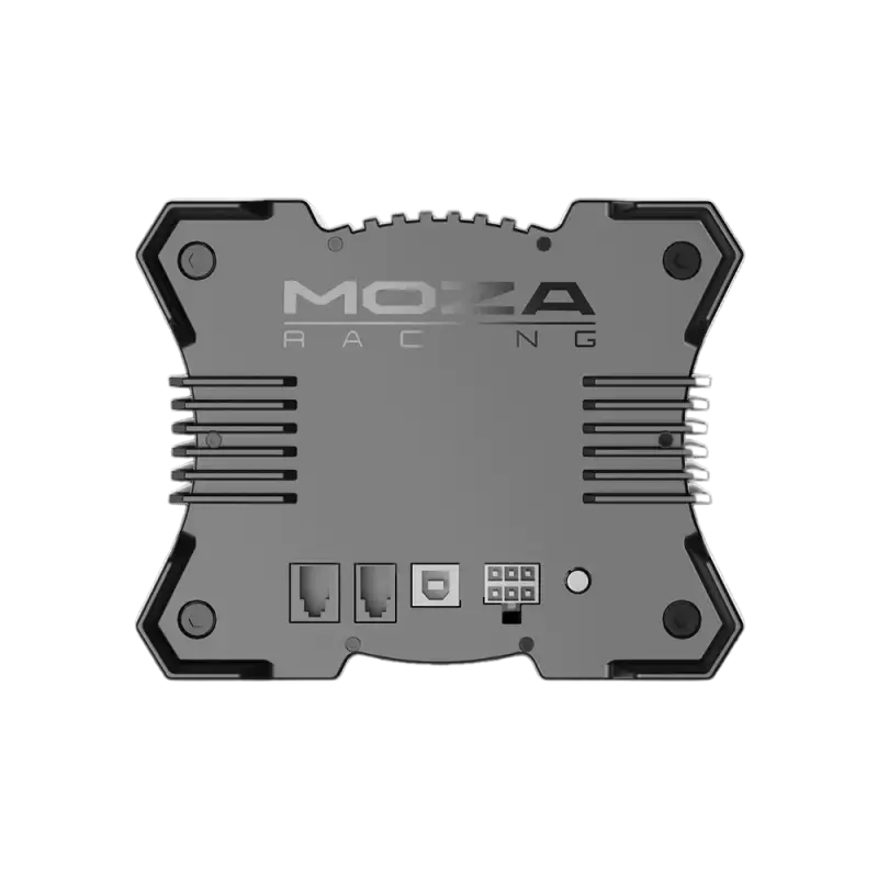 Moza Racing R9 Direct Drive Wheel Base – V2 + RS V2 Steering Wheel Leather - Bundle - Wheel base + wheel
