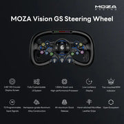 Moza Racing Vision GS Steering Wheel - Steering Wheel
