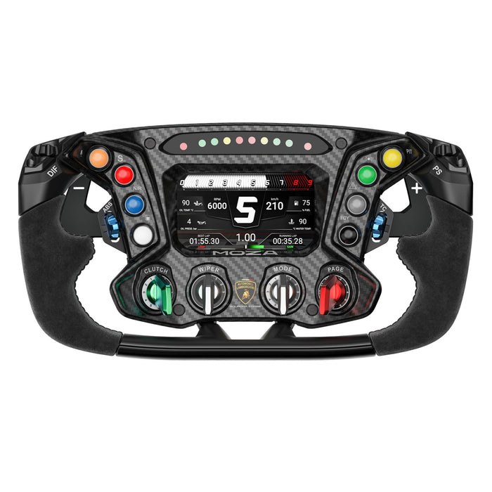 Moza Racing Automobili Lamborghini Squadra Corse Essenza SCV12 Sim-Racing Steering Wheel