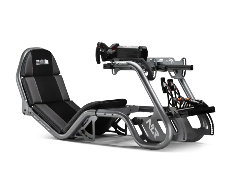 Next Level Racing F-GT Pro Formula and GT Racing Simulator Cockpit - Grey Edition - gameseat