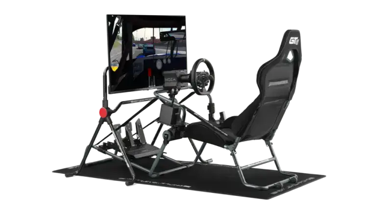 Next Level Racing - GT Lite Pro Foldable Cockpit - Carbon Grey - gameseat