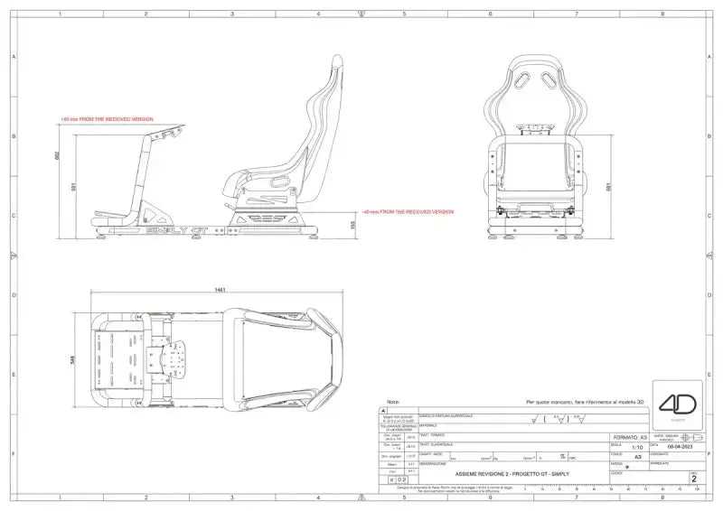 Res-Tech Simply GT Cockpit - gameseat