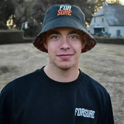 Reversible Bucket Hat FOR SURE PULSE Bucket Hat