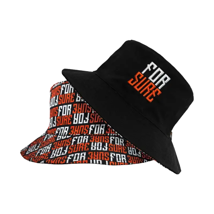 Reversible Bucket Hat FOR SURE PULSE Bucket Hat