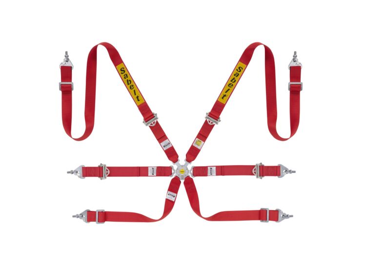 Sabelt Silver Rally 2x2 6-Point Racing Harness – product detail – photo 1