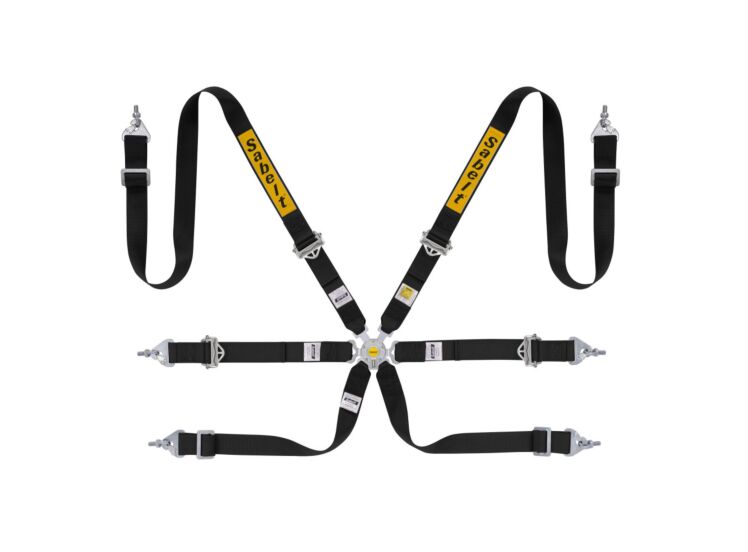 Sabelt Silver Rally 2x2 6-Point Racing Harness – product detail – photo 3