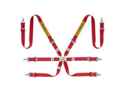 Sabelt Silver Rally 2x2 6-Point Racing Harness – Red – photo 7