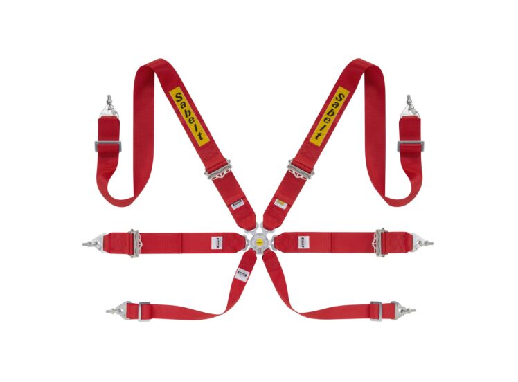 Sabelt Silver Rally 3x3 6-Point Racing Harness – product detail – photo 1