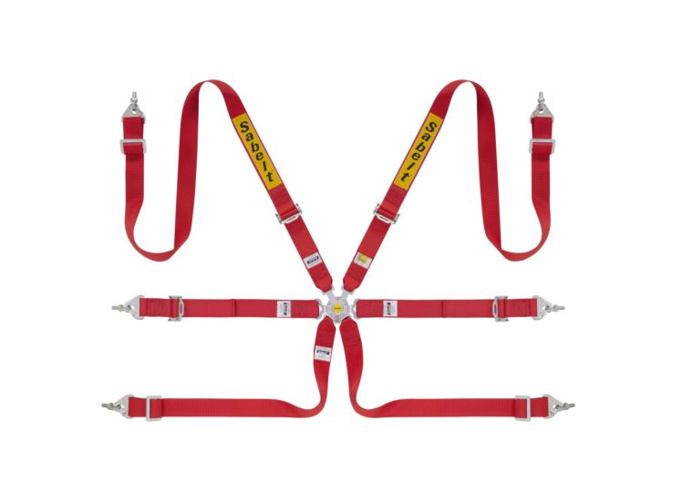 Sabelt Steel Rally 2x2 6-Point Racing Harness – product image 1