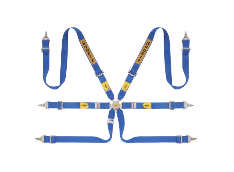 Sabelt Steel Rally 2x2 6-Point Racing Harness – product image 3
