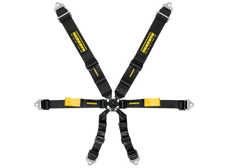 Schroth Enduro 3x2 6-Point Racing Harness – Black – photo 3