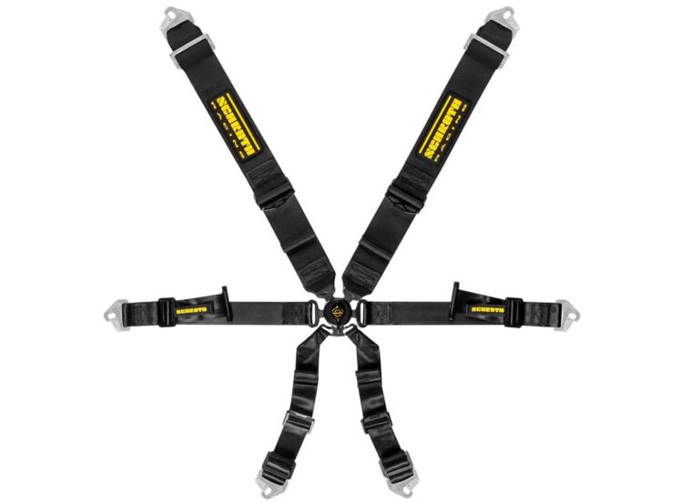 Schroth Profi 3x2 6-Point Racing Harness – Black – photo 3