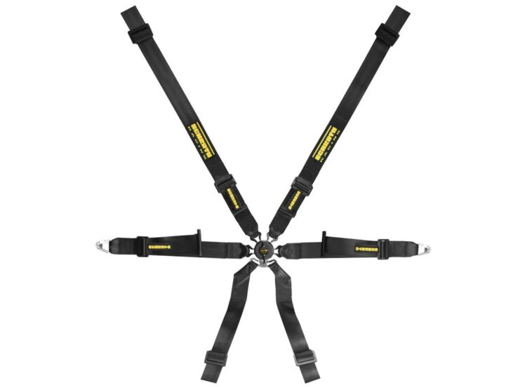 Schroth Profi XLT 2x2 6-Point Racing Harness – Pull-down