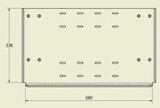 Sim-Lab Sim Shelf Universal - Desktop Shelf