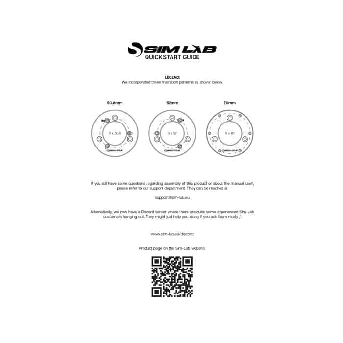 Sim-Lab Simucube 2 Adapter - instructions two