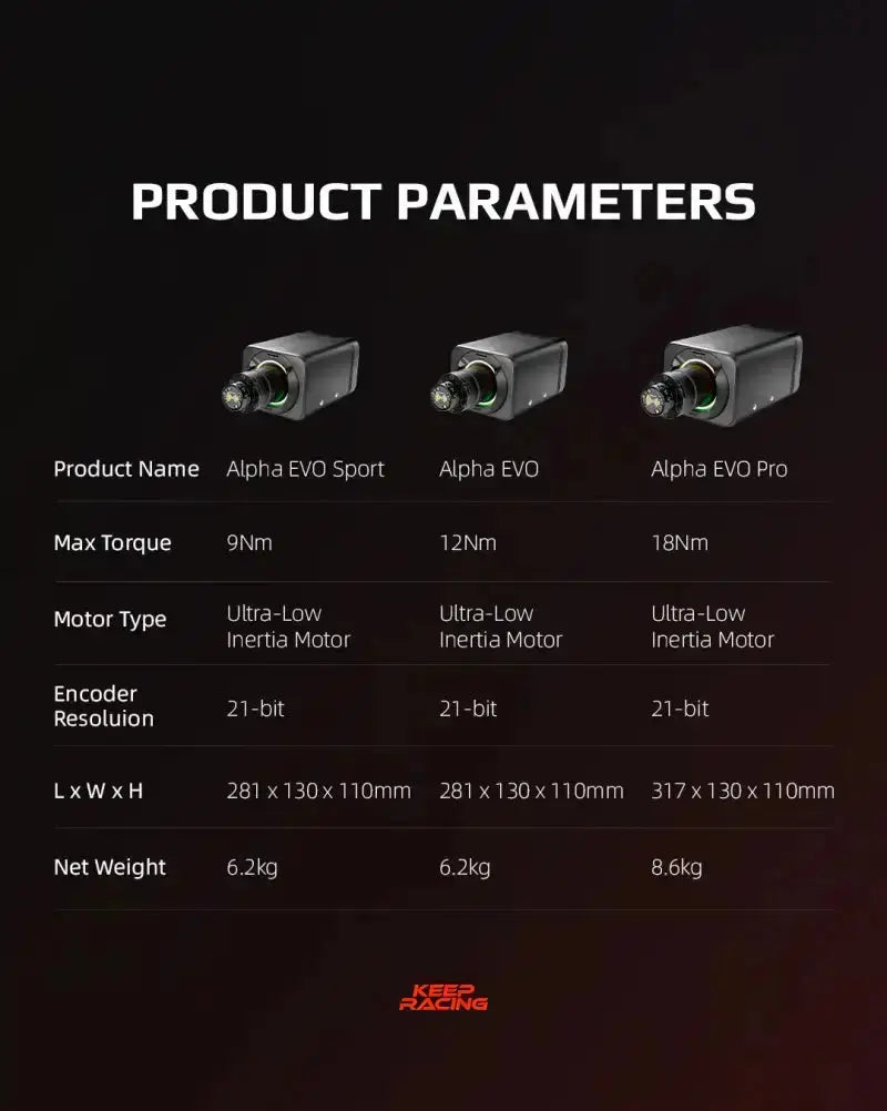 SIMAGIC Alpha EVO PRO 18nm - Direct Drive Wheel Base - Direct Drive Wheel Base